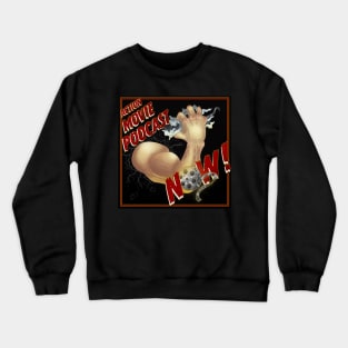 Action Movie Thumbnail Now! Crewneck Sweatshirt